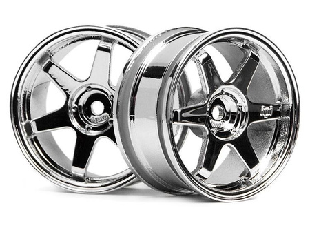 TE37 WHEEL 26mm CHROME (3mm OFFSET)