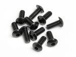 #94554 Button Head Screw M4X10Mm (Hex Socket/10Pcs)