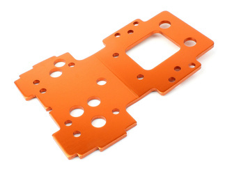 Bulkhead Lower Plate 2.5mm (Flux/Orange) #160143