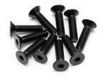 #94531 Flat Head Screw M4X15Mm (Hex Socket/10Pcs)