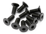 #94529 Flat Head Screw M4X10Mm (Hex Socket/10Pcs)
