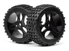 Mounted Wheels and Tyres 2 Pcs (Vader XB) #MV27084