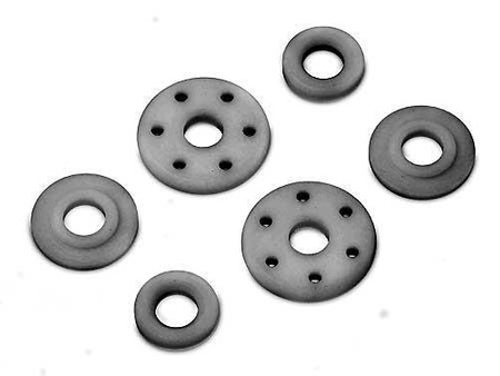 SHOCK PISTON 6 HOLES. ROD GUIDE AND SPACER (1.1MM/