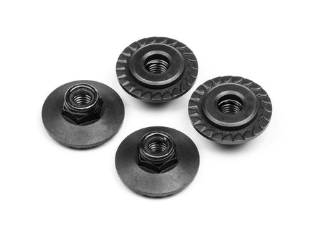 FLANGED LOCK NUT M5X8MM (4PCS) #MV29092