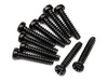 TP. BUTTON HEAD SCREW M2x10mm (10pcs) #Z452