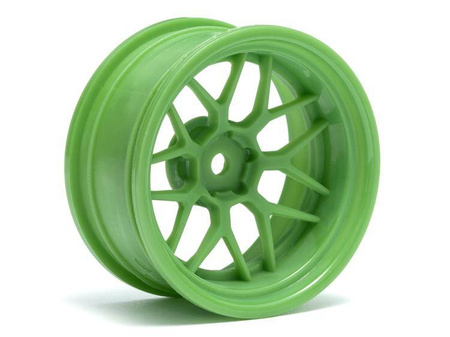 TECH 7 WHEEL GREEN 52X26X+9MM OFFSET (2PCS) #116532