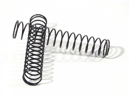 #6592 Spring 14X80X1.1 16 Coils (Black/2Pcs)