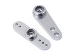 #MV24125 Alu Servo Horns Blackout MT With Metal Gear Servo