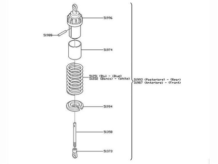 SHOCK ABSORBER WASHER  -Junior-