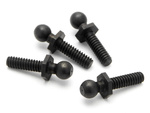 #86191 Ball 4.3X20Mm (4-40/Black/4Pcs)