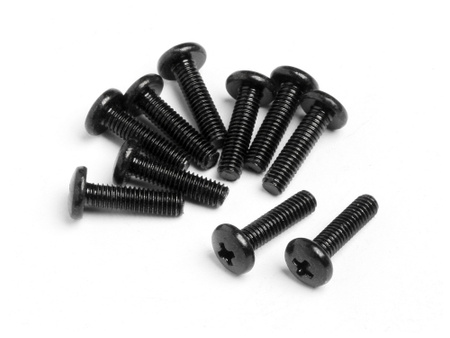 #Z432 Binder Head Screw M2.6X10Mm (10Pcs)