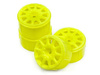 METHOD RALLYCROSS WHEEL YELLOW (MICRO RS4/4PCS)