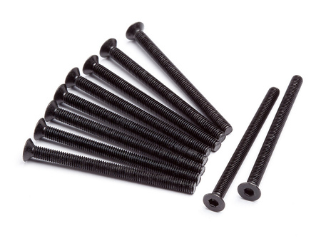 FLAT HEAD SCREW M3x40mm (HEX SOCKET/10pcs) #106427