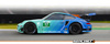 Samochód zdalnie sterowany RC #160780 Sport 3 Porsche 911 GT3 RSR Falken Model Auto RC