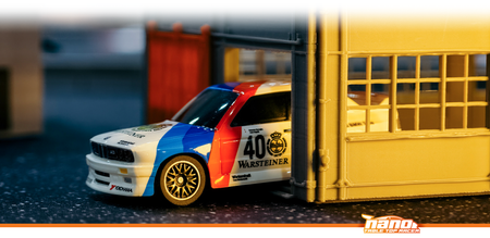 Samochód zdalnie sterowany RC #160992  Nano-TTR BMW M3 Warsteiner Model Auto RC