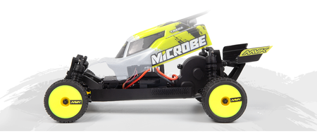Samochód zdalnie sterowany RC #150850 Maverick Microbe 1/24th Buggy – Yellow Model RC Auto