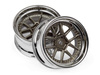 DY-CHAMPION 26MM WHEEL (CHROME/BRONZE/6MM OS/2PCS)