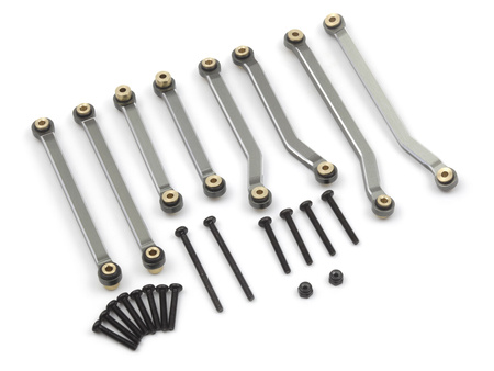 #161147 Aluminum Suspension Link Set (Gunmetal)