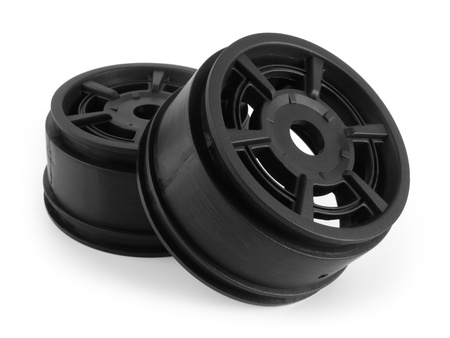 QuantumR Muscle Car Wheel (Black/2pcs) #150293