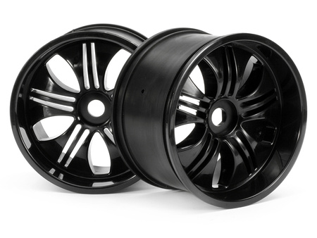 #3251 Tremor Wheel Black (115X70Mm 7Inch/2Pcs)