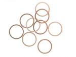 #Z891 Washer 10X12X0.1Mm (Copper/10 Pcs)