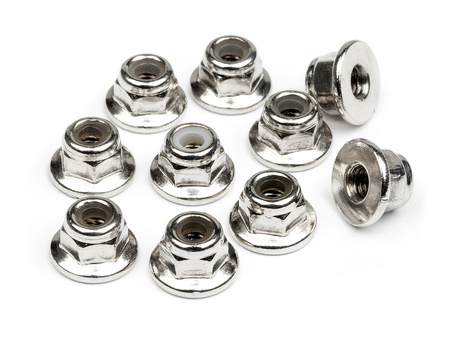 FLANGED LOCK NUT M3 (10pcs) #103671