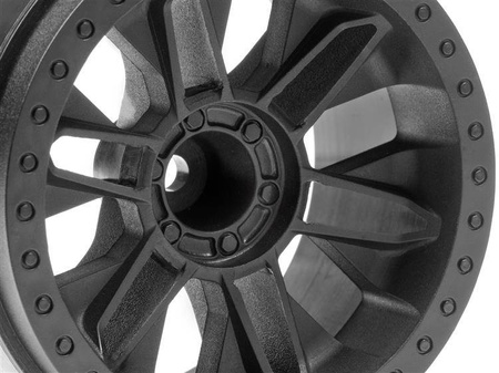 #116528 6-Shot St Wheel (Black/2Pcs)