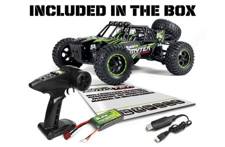 Samochód zdalnie sterowany RC #540256 Smyter DB Turbo 1/12 4WD 3S Brushless - Blue Model auto RC