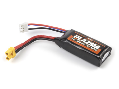 Plazma 7.4V 600mAh 10C LiPo Battery Pack #160838