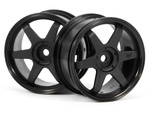 #3836 Te37 Wheel 26Mm Black (0Mm Offset)