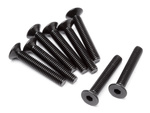 #MV24074 Flat Head Screw M4x25mm 8 Pcs