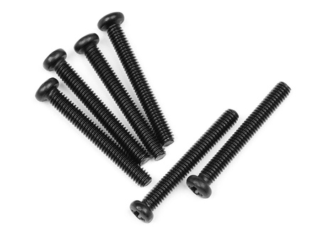 Button Head Screw M2.5 x 20mm 6Pcs #MV28032