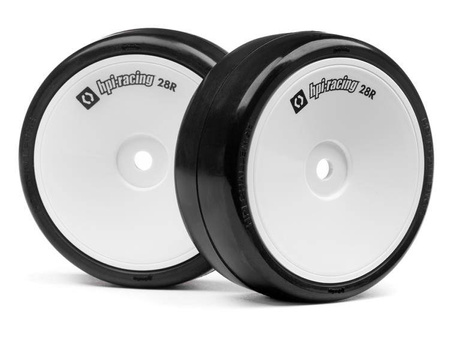 HPI CHALLENGE TIRE 28R (MOUNTED 4PCS)