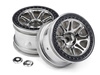 Split 8 Truck Wheel (Chrome/2Pcs) #113336