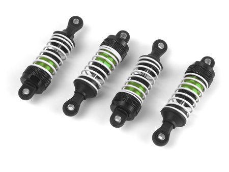 Aluminum Oil-Filled Shock Absorber Set (Green/4pcs) #150558