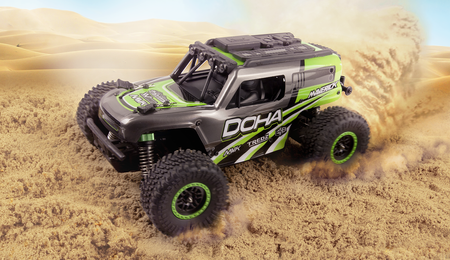 Samochód zdalnie sterowany RC #150703 Maverick Doha 1/20 4WD Electric Truck - Green Model Auto RC