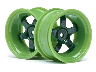 WORK MEISTER S1 WHEEL GREEN 26mm (9mm OS/2pcs) #111100