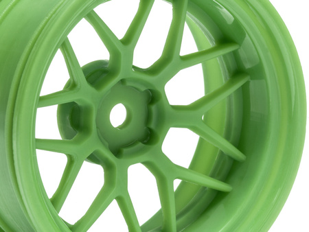 TECH 7 WHEEL GREEN 52X26X+9MM OFFSET (2PCS) #116532