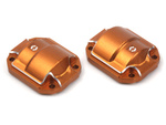 #161143 Aluminum Diff Cover (Orange/2pcs)