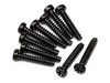 TP. BUTTON HEAD SCREW M2x10mm (10pcs) #Z452