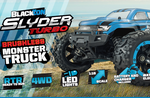 Samochód zdalnie sterowany RC #540201 Slyder MT Turbo 1/16 4WD 2S Brushless - Blue Model Auto RC