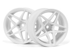#160949 Kansei Astro Wheels White 6mm Offset 26mm (Pr)