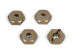 #150633 Alum Wheel Hex (4pcs)