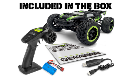 Samochód zdalnie sterowany RC #540117 Slyder ST 1/16 4WD Electric Stadium Truck - Yellow Model Auto RC