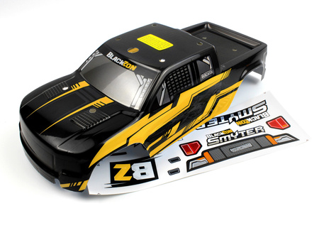 Samochód zdalnie sterowany RC #540262 Smyter MT Body (Black/Yellow) Model Auto RC