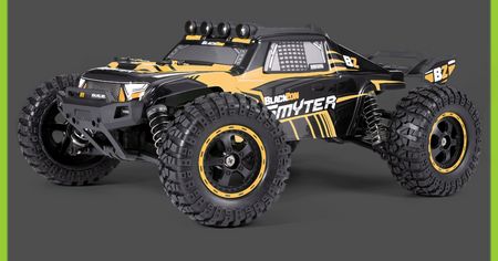 Samochód zdalnie sterowany RC #540226 Smyter DT 1/12 4WD Electric Desert Truck - Yellow Model Auto RC