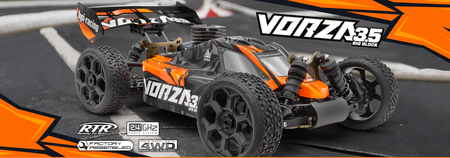 Samochód zdalnie sterowany RC #160177 Vorza Buggy Nitro Model Auto RC