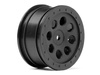 St-8 Wheel Black (0Mm Offset/2Pcs) #103039