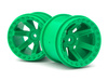 Quantum MT 2.8" Wheel (Green/2pcs) #150161