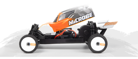 Samochód zdalnie sterowany RC #150802 Maverick Microbe 1/24th Buggy – Orange Model RC Auto